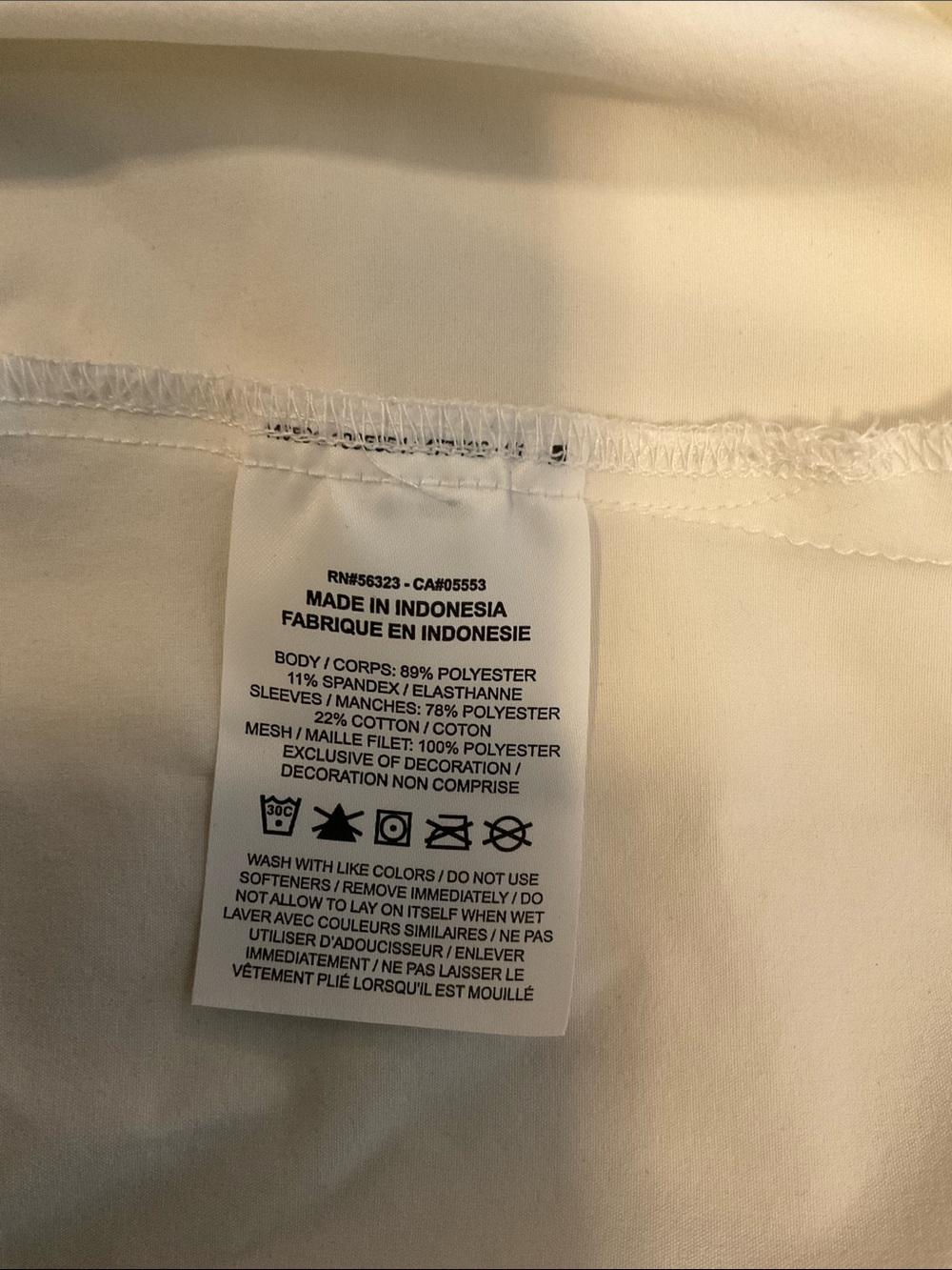 Nike White & Black Minnesota Hooded Pullover - Picture 4 of 4